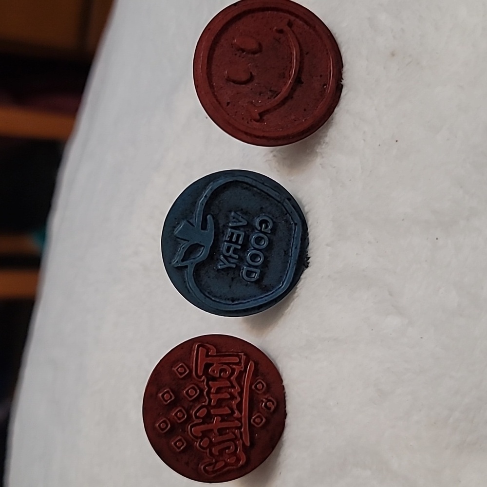 Set of 3 Round Stamps